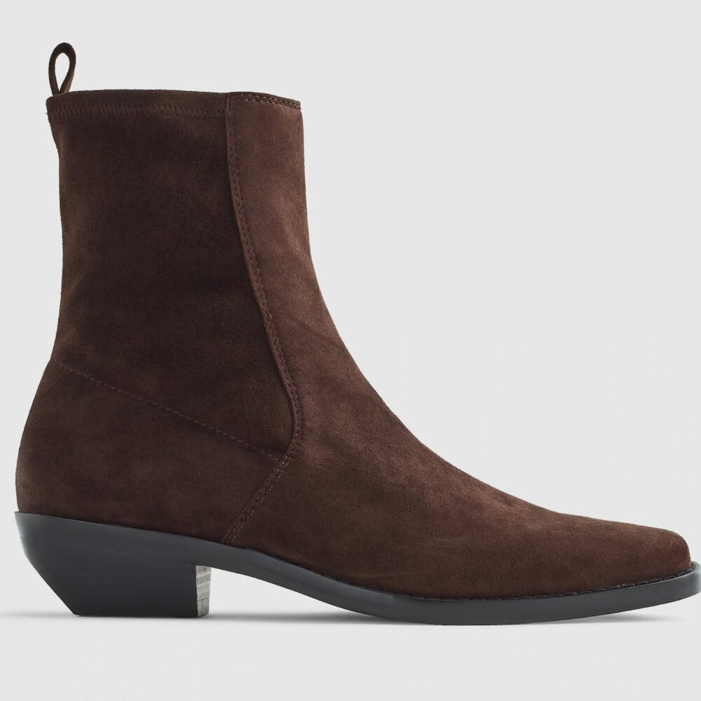 Madewell Idris Ankle boot brown new without box 9